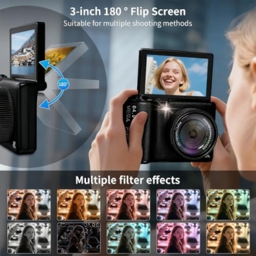 16X Zoom 4K Digital Camera for All Your Adventures