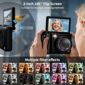 16X Zoom 4K Digital Camera for All Your Adventures