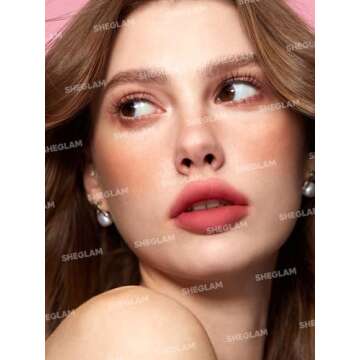 SHEGLAM Soft Haze Lip Blur Waterproof Liquid Lipstick Matte Transfer-Proof Lip Tint Lasting Super Stay Lip Stain-Little Things