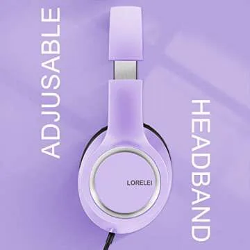 LORELEI X8 Wired Headphones - Comfort, Sound & Style