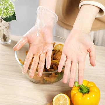 EDI Disposable Vinyl Gloves - Powder-Free, Latex-Free, 100 Count