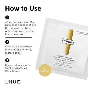 dpHUE Brightening Powder for Blonde & Highlighted Hair - 6 Uses