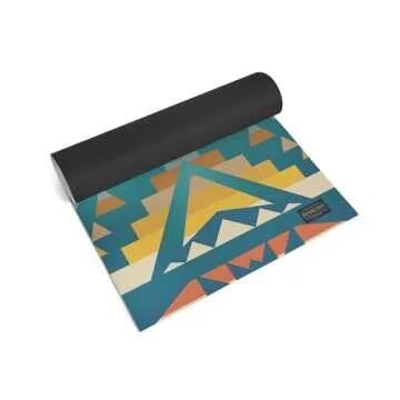 Pendleton x Yune Yoga 6mm PER Yoga Mat Premium All Purpose Exercise and Fitness Mat, Eco-Friendly, E...