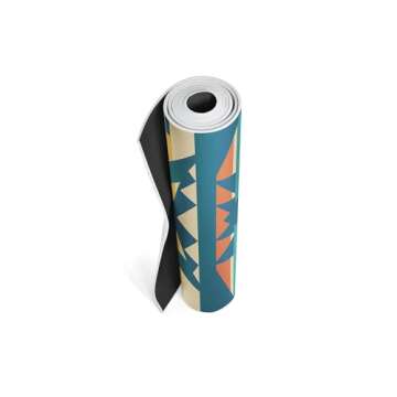 Pendleton x Yune Yoga 6mm PER Yoga Mat Premium All Purpose Exercise and Fitness Mat, Eco-Friendly, Extra Thick, Non-Slip, Anti-Tear (Abiquiu Sky) (Alto Mesa)
