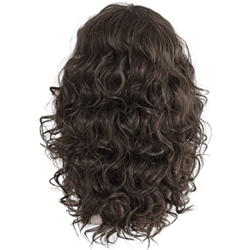 Authentic 80s Glam Metal Mullet Wig with Bandana for Men