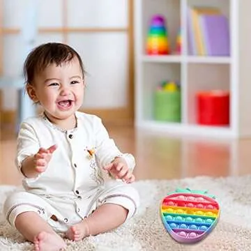 ATESSON Pop Sensory Fidget Toy - Strawberry Stress Relief