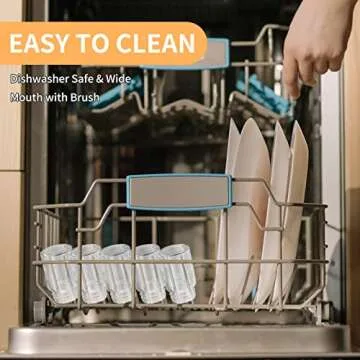 VOLCANOES CLUB Mini Glass Shot Bottles Set - 8 Pack