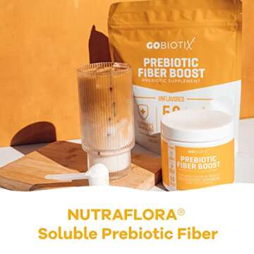 GoBiotix Prebiotic Fiber Supplement - Gut Health Boost