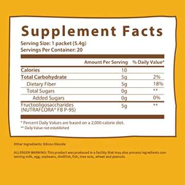 GoBiotix Prebiotic Fiber Supplement - Gut Health Boost