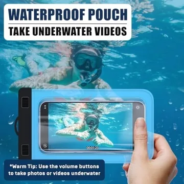 Waterproof Phone Lanyard for Cruises Touch Screen Compatible