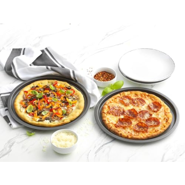 GoodCook Nonstick 10" Pizza Pans Set of 4