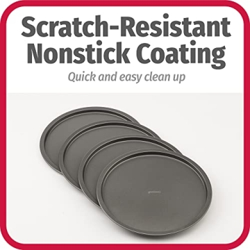 GoodCook Nonstick 10" Pizza Pans Set of 4