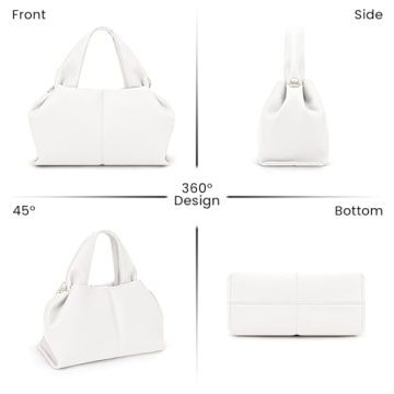 Chic JQWYGB Cloud Pouch Bag for Versatile Styles