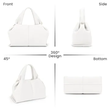 Chic JQWYGB Cloud Pouch Bag for Versatile Styles