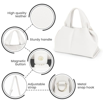 Chic JQWYGB Cloud Pouch Bag for Versatile Styles