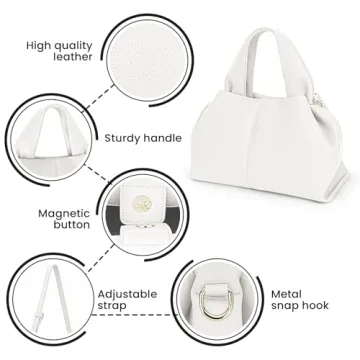 Chic JQWYGB Cloud Pouch Bag for Versatile Styles