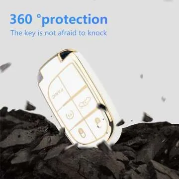 YHC Dodge Key Fob Cover Stylish & Functional Design