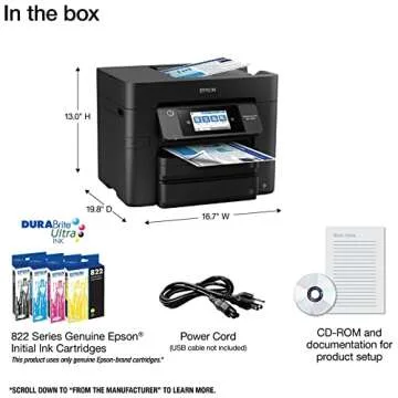 Epson Workforce Pro WF-4833 All-in-One Wireless Printer