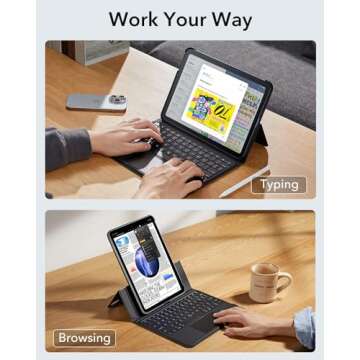 ESR iPad Case with Keyboard for 11th/10th Gen