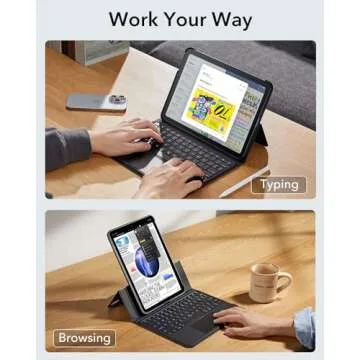 ESR iPad Case with Keyboard for 11th/10th Gen