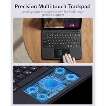 ESR iPad Case with Keyboard for 11th/10th Gen