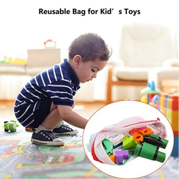 Durable Reusable Mesh Produce Bags for Eco-Friendly Storage