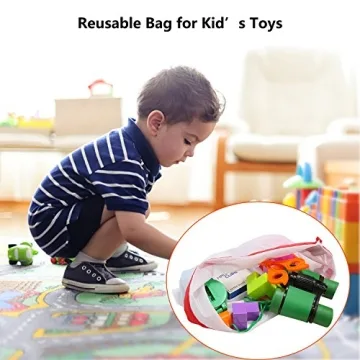 Durable Reusable Mesh Produce Bags for Eco-Friendly Storage