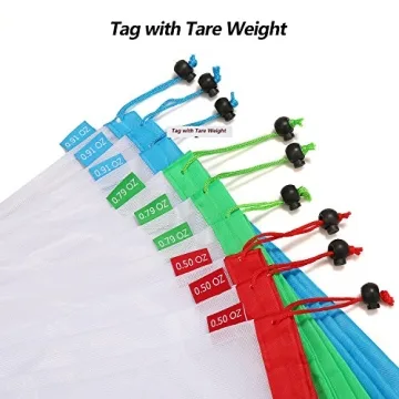 Durable Reusable Mesh Produce Bags for Eco-Friendly Storage