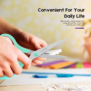 iBayam 8" Ultra Sharp Scissors 3-Pack for Crafting & Sewing