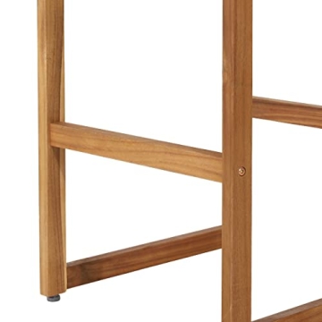 Stylish Elon Outdoor Barstools - Wicker & Acacia Wood