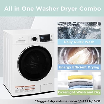COMFEE 24" Washer Dryer Combo - Compact & Efficient