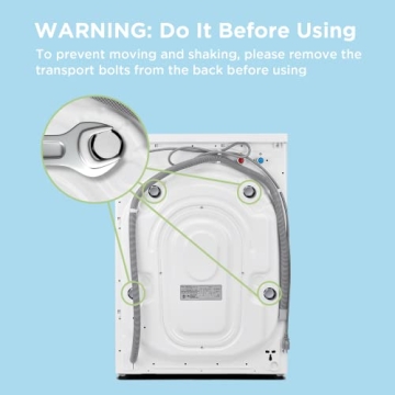 COMFEE 24" Washer Dryer Combo - Compact & Efficient