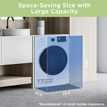 COMFEE 24" Washer Dryer Combo - Compact & Efficient