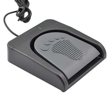 iKKEGOL USB Single Foot Pedal Switch for Hands-Free Control