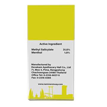 Namman Muay Thai Boxing Analgesic Balm Oil for Massage Muscle Joint 120ml