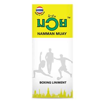 Namman Muay Thai Boxing Analgesic Balm Oil for Massage Muscle Joint 120ml