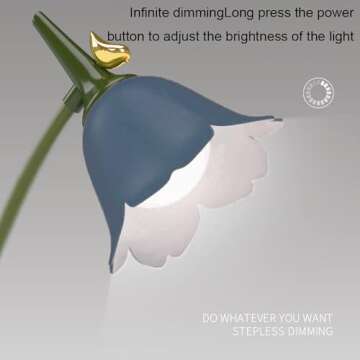 Versatile Magical JD LED Desk Lamp with Adjustable Brightness