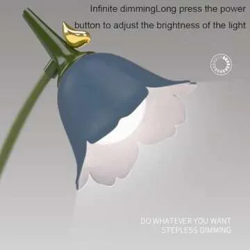 Versatile Magical JD LED Desk Lamp with Adjustable Brightness