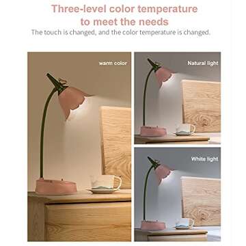 Versatile Magical JD LED Desk Lamp with Adjustable Brightness