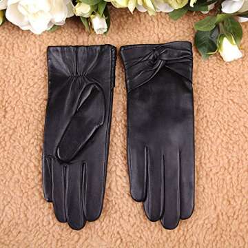 Warmen Women's Lambskin Cold Weather Gloves - Stylish & Warm