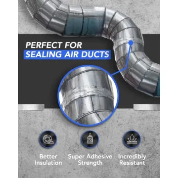 TapePlus 2 Inch Foil Tape for HVAC Sealing and Repair