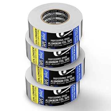 TapePlus 2 Inch Foil Tape for HVAC Sealing and Repair
