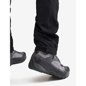 RevolutionRace Women’s Nordwand Pants, Durable Pants for All Outdoor Activities, Jet Black, S