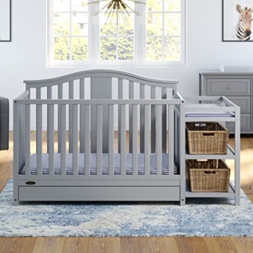 Graco Solano 4-in-1 Convertible Crib and Changer