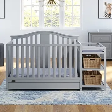 Graco Solano 4-in-1 Convertible Crib and Changer