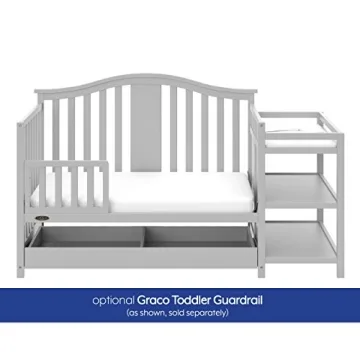 Graco Solano 4-in-1 Convertible Crib and Changer