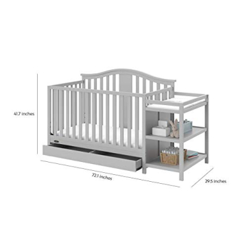 Graco Solano 4-in-1 Convertible Crib and Changer