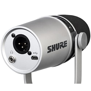 Shure MV7 USB Podcast Microphone for Perfect Audio