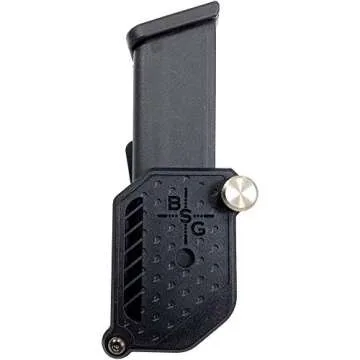 Black Scorpion Gear Competition Magazine Pouch Double Stack, IPSC, USPSA - Black - SGM1