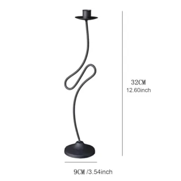 Rockible Vintage Style Candle Holder for Home and Weddings